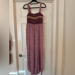 Dokotoo Purple Floral Romper. New!